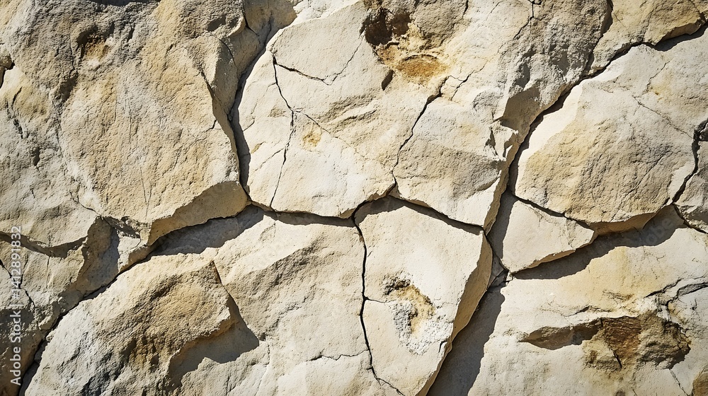 Fototapeta premium Fossil Imprints as Rock Texture