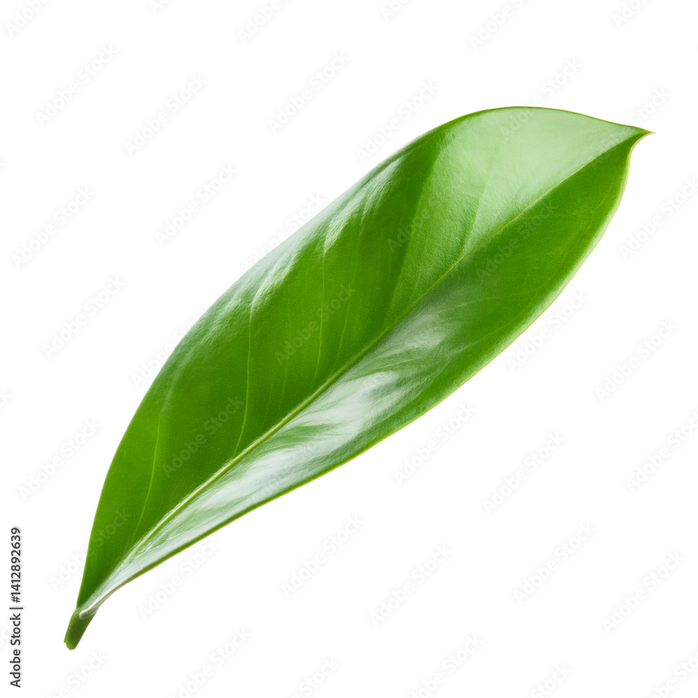 Vibrant Zamioculcas leaf isolated on a transparent background, perfect for nature themed designs Vibrant Zamioculcas leaf isolated on a transparent background, perfect for nature themed designs