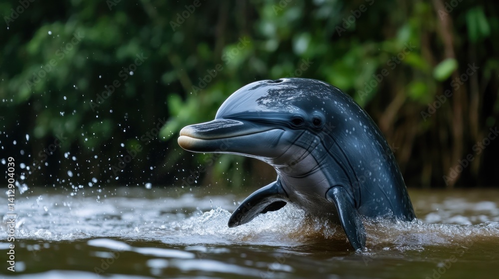 Obraz premium dolphin in water