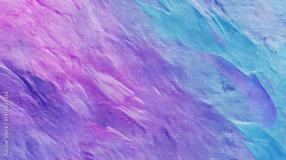 Fototapeta premium Vibrant Abstract Texture With Shades of Purple and Blue Tones