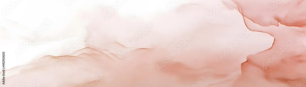 Delicate blush-toned watercolor abstract design. Delicate blush-toned watercolor abstract design.