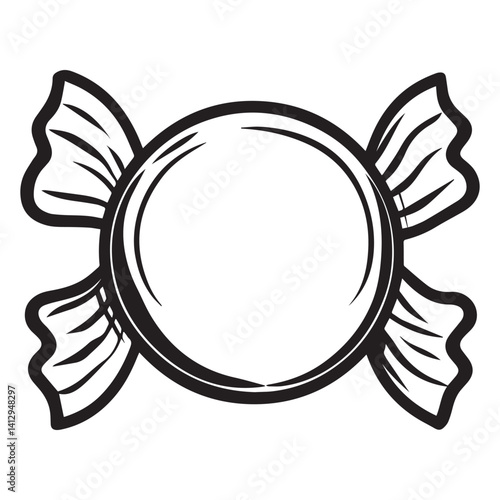 Heraldic vector design features an eagle with stylized wings within a decorative emblem