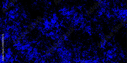 Grungy red canvas background or texture. Defocused Lights and Dust Particles with blue clouds painted. Grunge pattern for design and decoration space for text. Dark red slate background toned clas