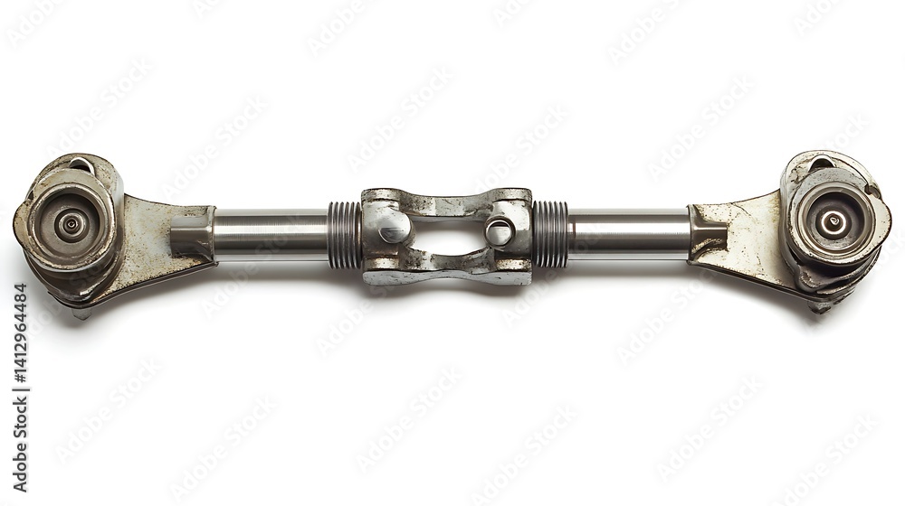Universal Joint with Auto Part, and Metal. Universal Joint with Auto Part, and Metal.