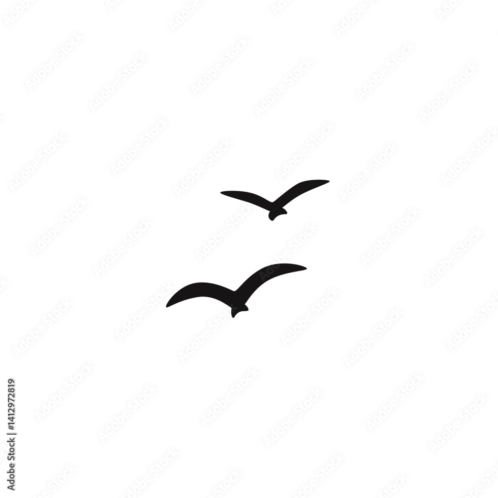 Obraz premium bird silhouette