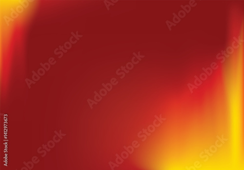 A warm gradient blending rich reds into vibrant yellows sunset or fire