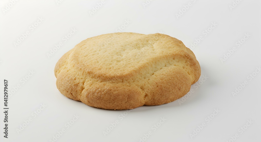 Boortsog cookie white background Boortsog cookie white background
