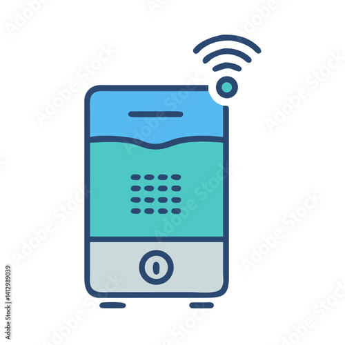 Air Purifier Icon Representing Smart Indoor Air