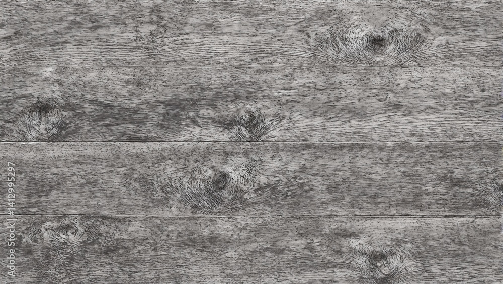 Obraz premium Rustic wide plank wood wall with charcoal gray wash rough sawn finish and bold texture Perfect for adding natural warmth to any space