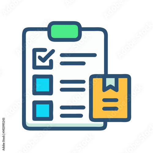 Checklist Icon Representing Inventory Audit