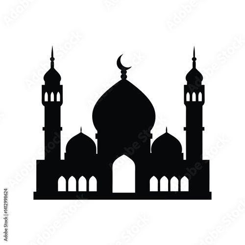 mosque silhouette