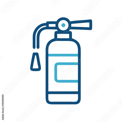 Fire Extinguisher Icon Representing Safety Equipment