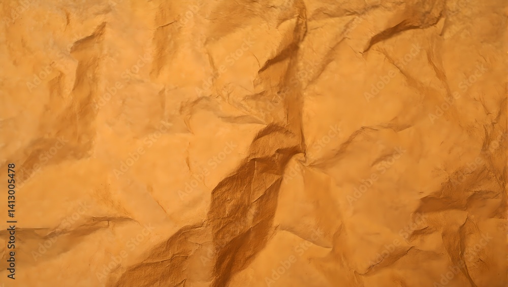 Rustic kraft paper texture with dramatic lighting showcasing its wrinkles and creases Ideal for eco friendly themes Rustic kraft paper texture with dramatic lighting showcasing its wrinkles and creases Ideal for eco friendly themes