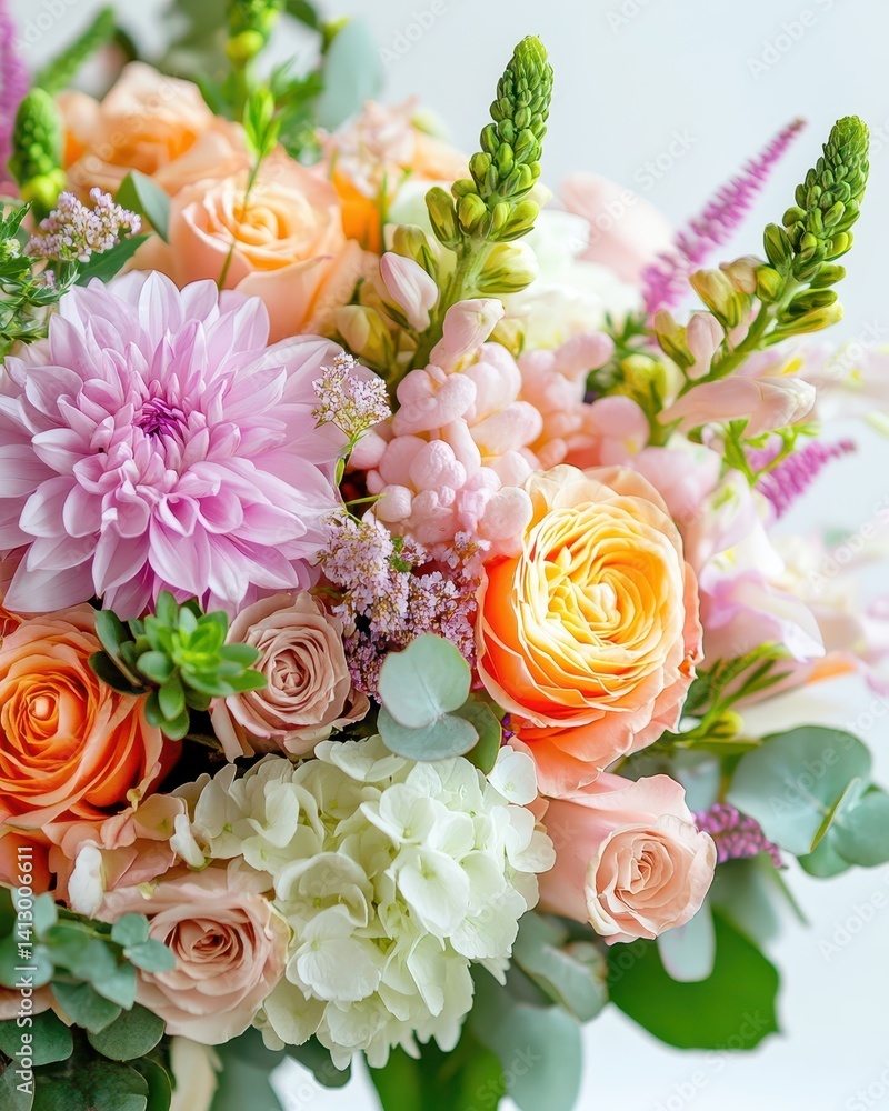 Vibrant Professional Floral Arrangement with Fresh Spring Flowers Mixed Bouquet Perfect for Special Occasions and Celebrations