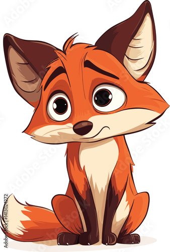 red fox cartoon