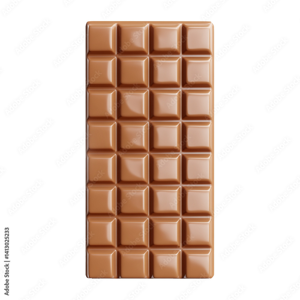 chocolate bar on transparent background, at generated chocolate bar on transparent background, at generated