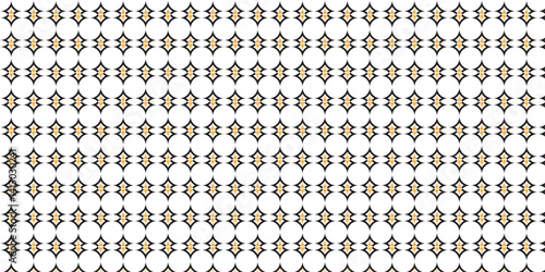 Elegant Diamond Grid Pattern: Black-Outlined Beige Textures on White
