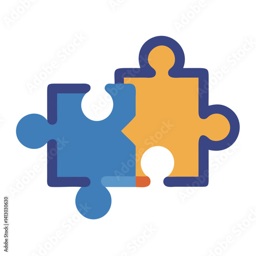 Puzzle Piece Icon Representing Educational Problem Solving