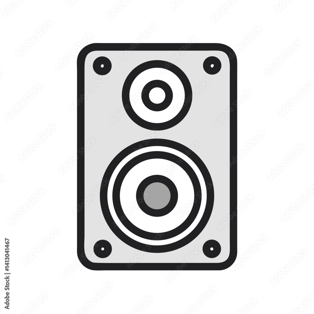 Speaker Icon – Party Sound System, Music Volume, Loudspeaker Symbol
Speaker Icon – Party Sound System, Music Volume, Loudspeaker Symbol