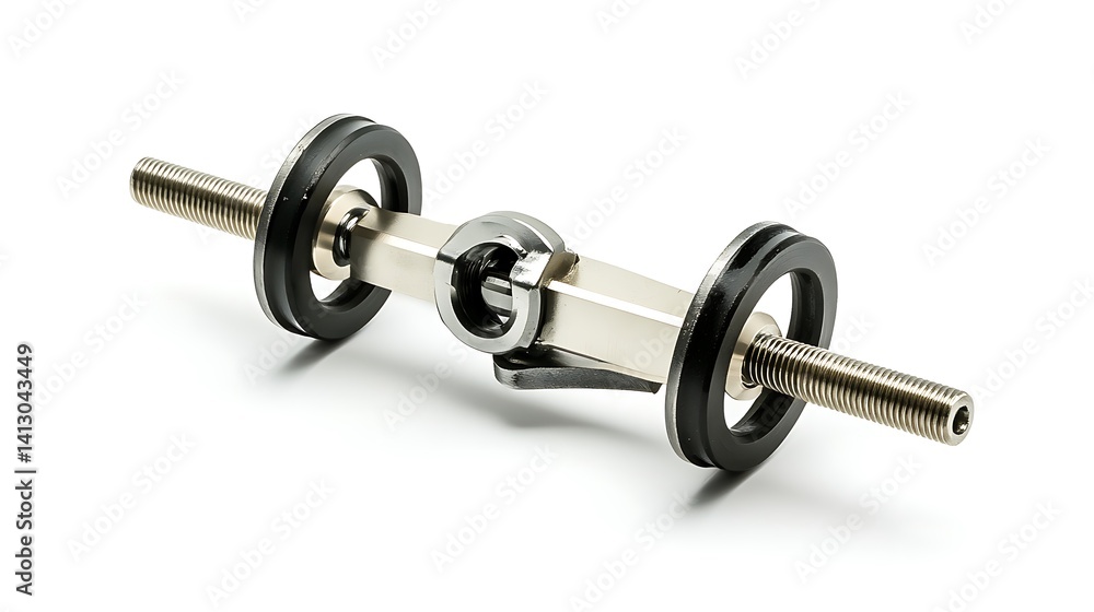 Fototapeta premium Precision Metal Shaft Assembly. (3)