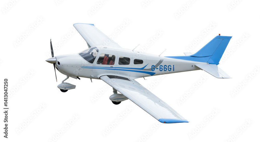 Obraz premium Isolated Small Plane