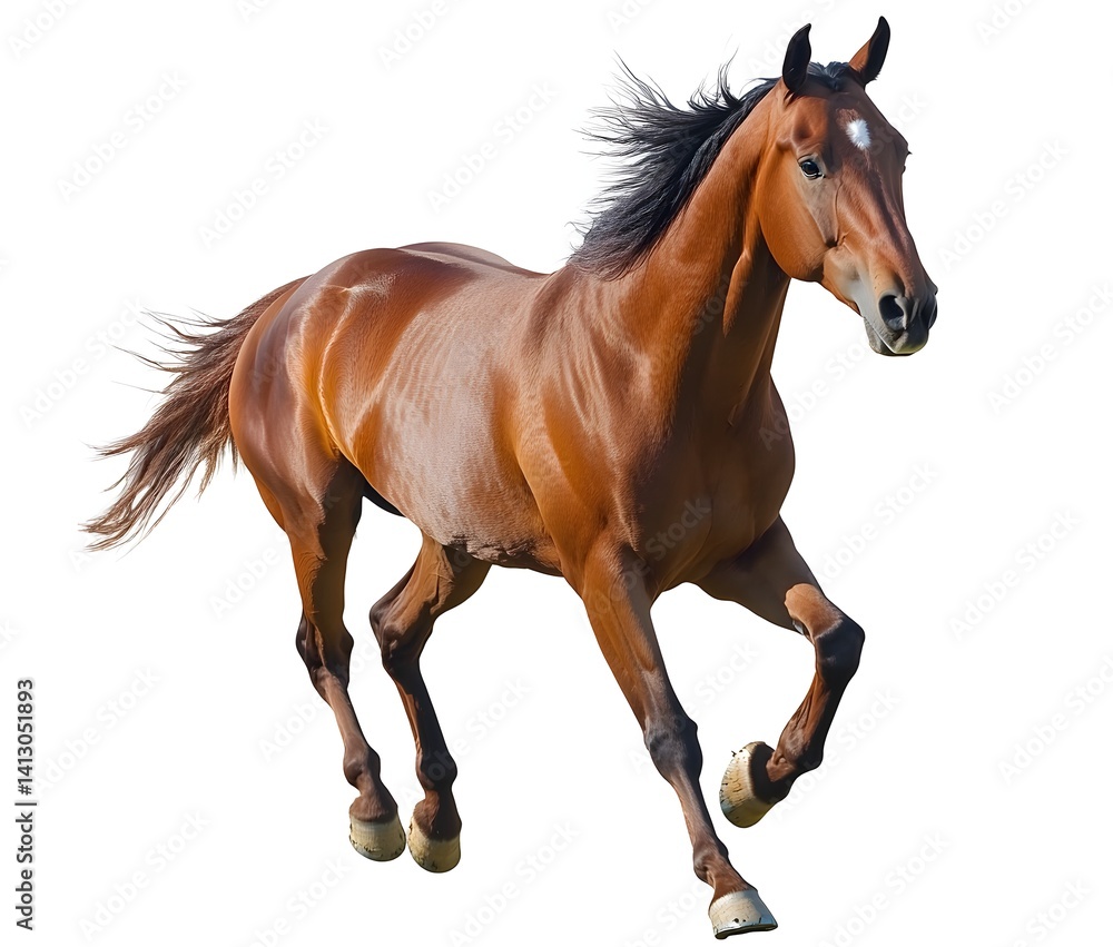 Dynamic horses in motion and standing still on white background, ideal for educational materials, animal-themed designs, or equestrian publications. Dynamic horses in motion and standing still on white background, ideal for educational materials, animal-themed designs, or equestrian publications.