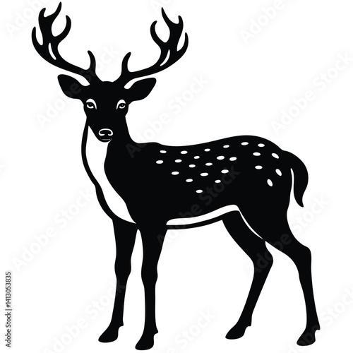 European Fallow Deer Clipart
