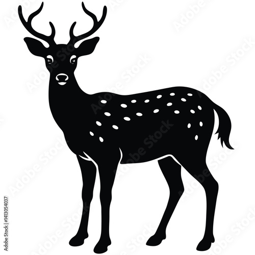 Fallow Deer Nature Vector Design
