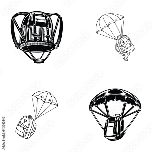 Anti-Gravity Backpack Svg
