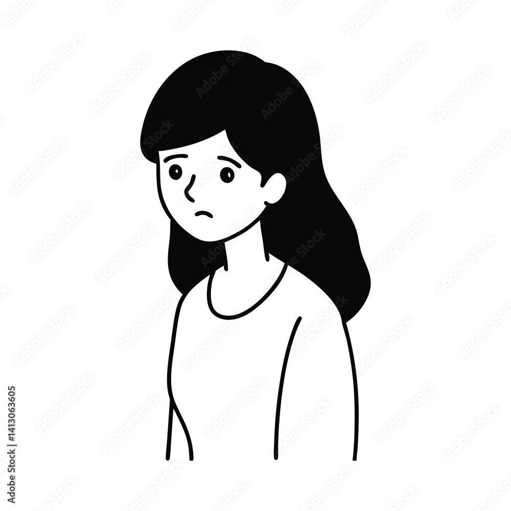 cartoon character of woman vector cartoon character of woman vector