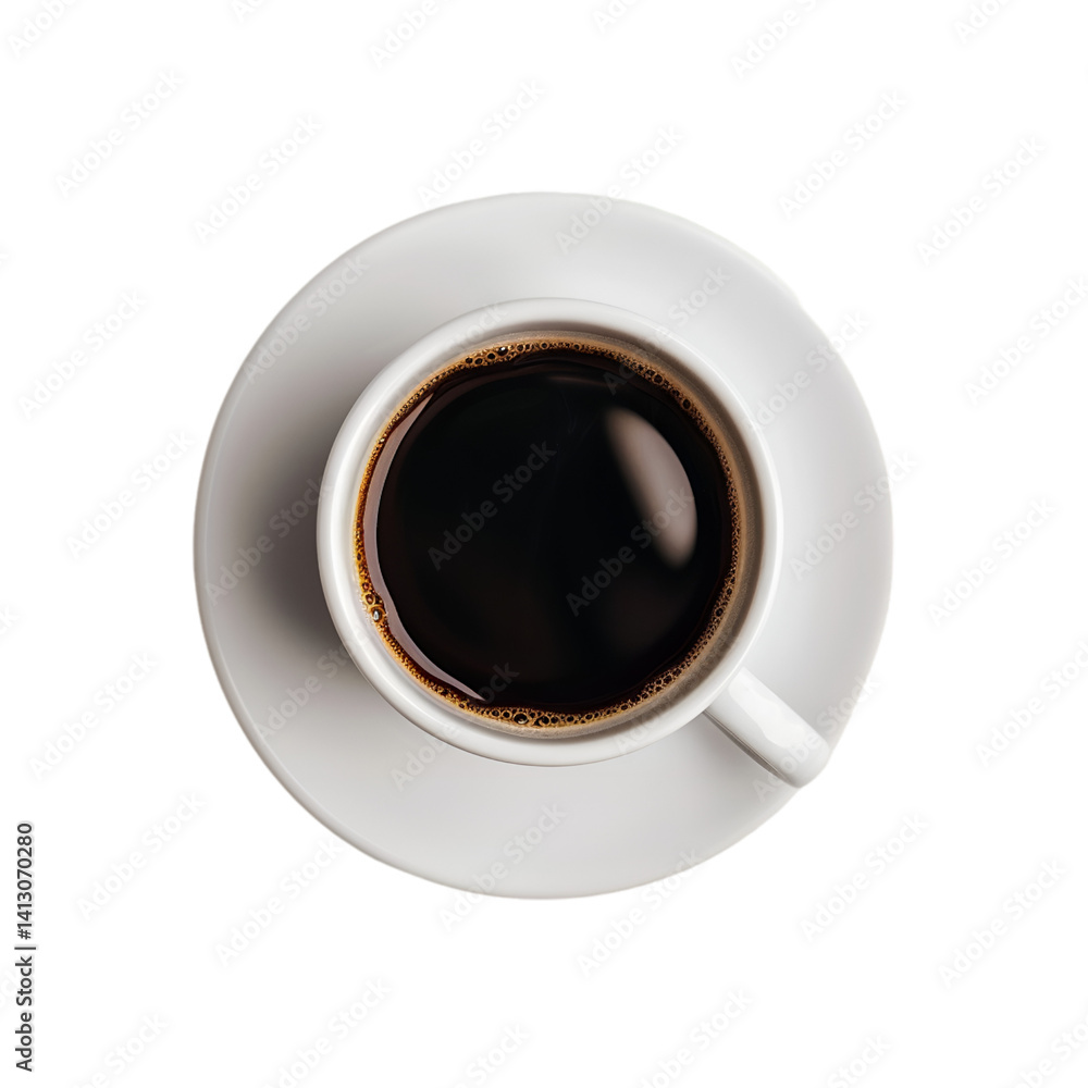 A cup of coffee isolated on transparent background PNG A cup of coffee isolated on transparent background PNG