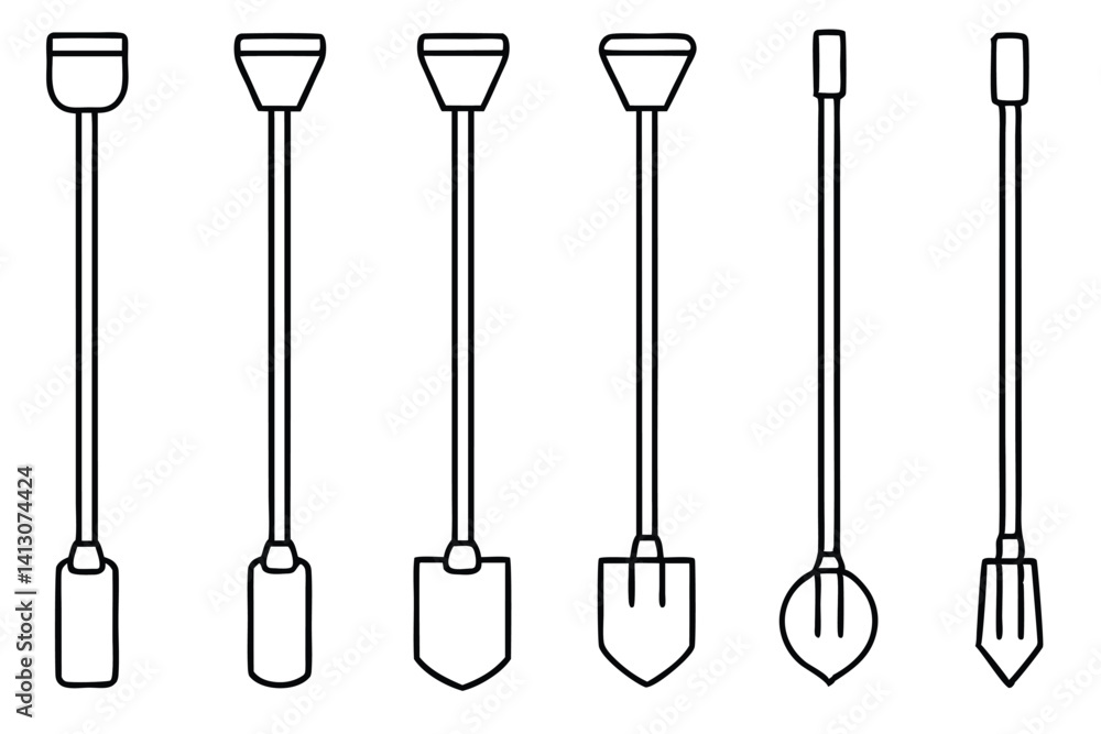 Gardening Tools Hoe Set for DIY Projects Gardening Tools Hoe Set for DIY Projects