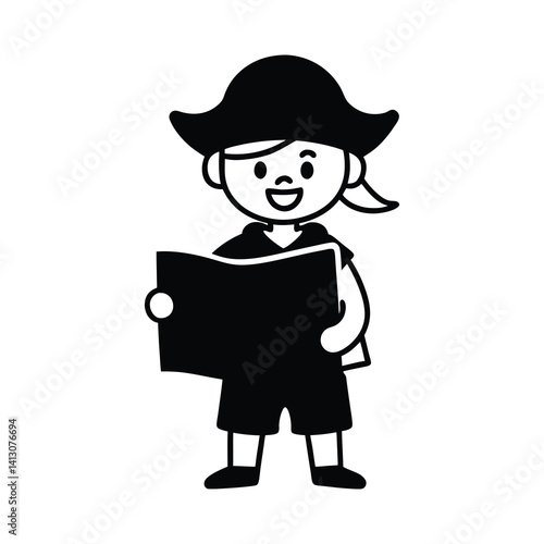 cartoon character of man vector