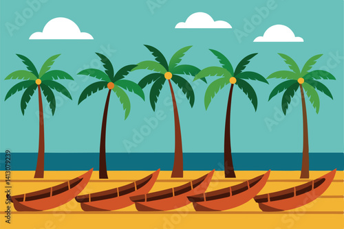 boat on the sea