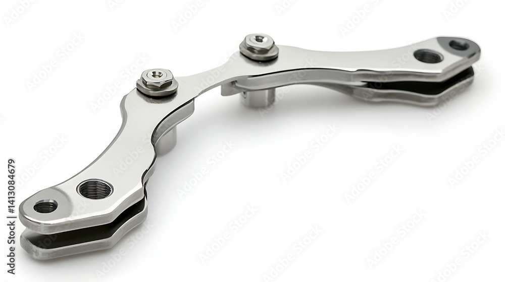 Fototapeta premium Polished Metal Engineering Part.