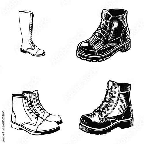 Dress Boot Svg