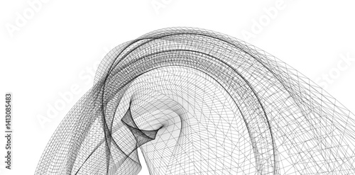 black and white abstract background