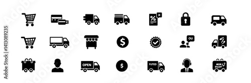E-Commerce & Online Shopping Icons