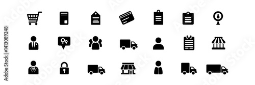 E-Commerce & Online Shopping Icons