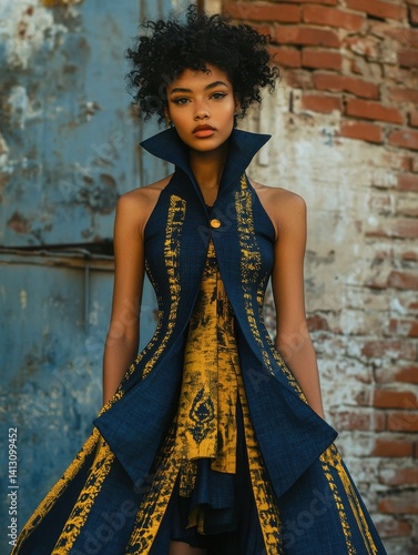 Urban Elegance: Fashion Fusion in Vibrant Hues