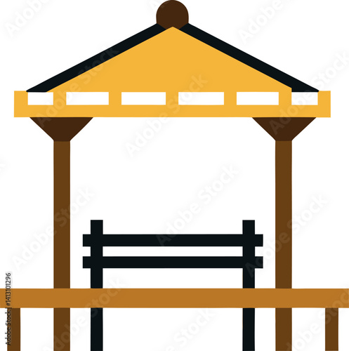 house on a white background