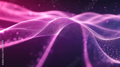 Abstract flowing lines