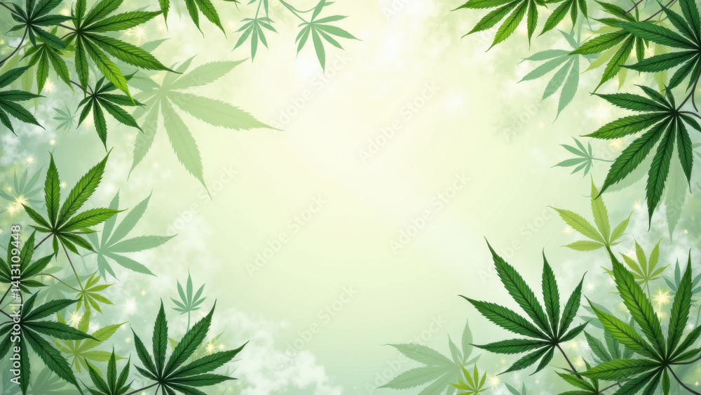 A vibrant image featuring THC-A molecules with a sunlit, plant-filled background. A vibrant image featuring THC-A molecules with a sunlit, plant-filled background.