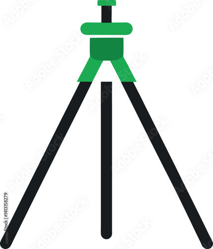 tripod isolated on white background