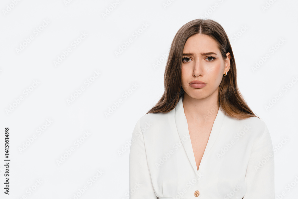 Angry woman emotional. Caucasian woman annoyed mad bad furious gesture. Unhappy expressions people upset confused emotional. Stressed female. Young lady standing feeling depressed dramatic scene Angry woman emotional. Caucasian woman annoyed mad bad furious gesture. Unhappy expressions people upset confused emotional. Stressed female. Young lady standing feeling depressed dramatic scene