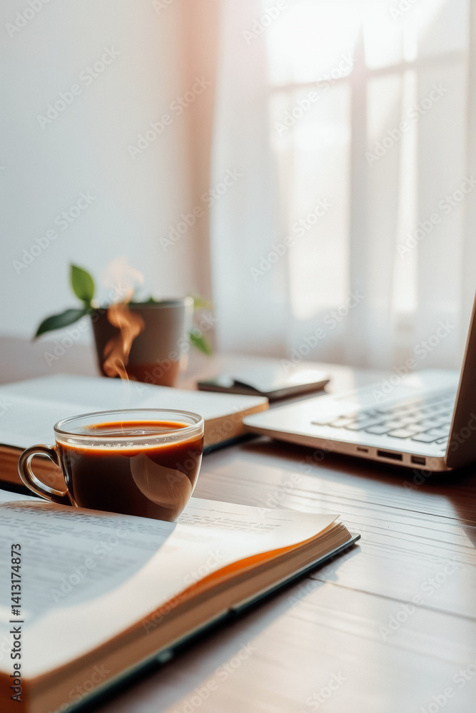 Warm Coffee Breaks and Focused Work