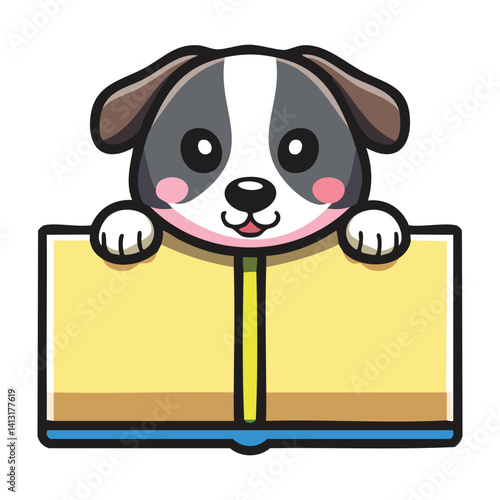 dog vector illustration. Emotions & Expressions Dogs
