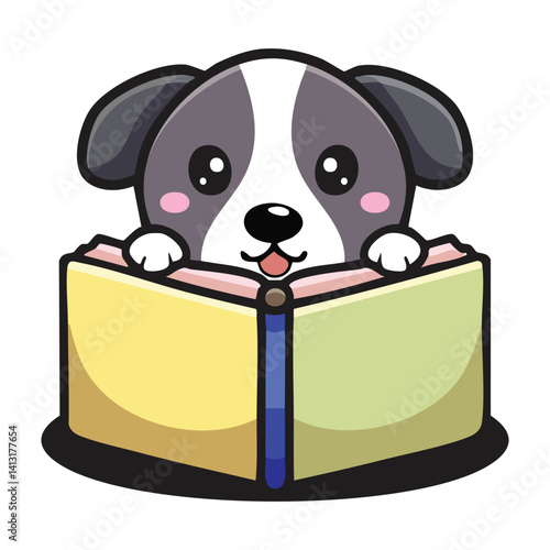 dog vector illustration. Emotions & Expressions Dogs
