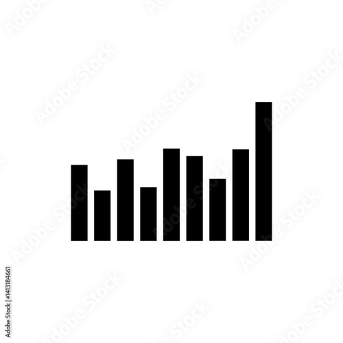 Music Equalizer Bar Chart Icon