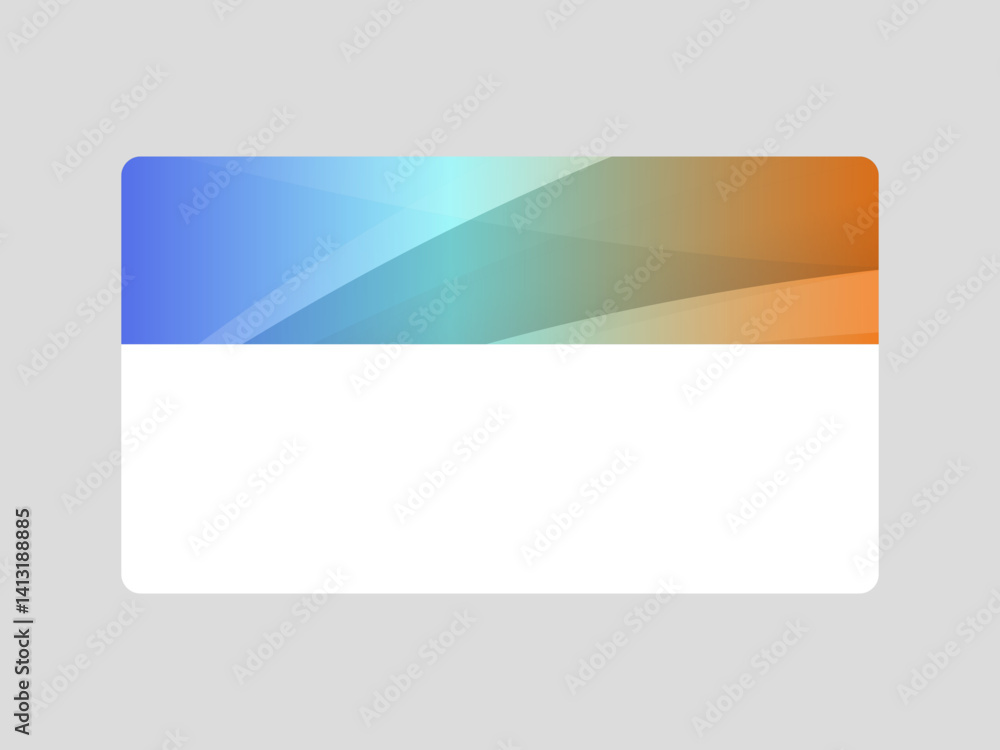 Fototapeta premium High-tech LinkedIn banner mockup with modern feel